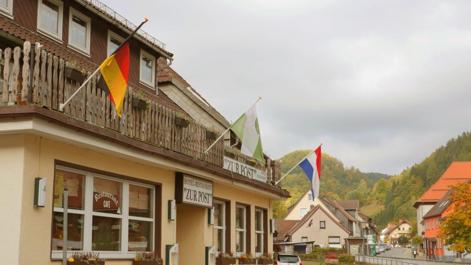 Hotel Zur Post Wieda Esterno foto